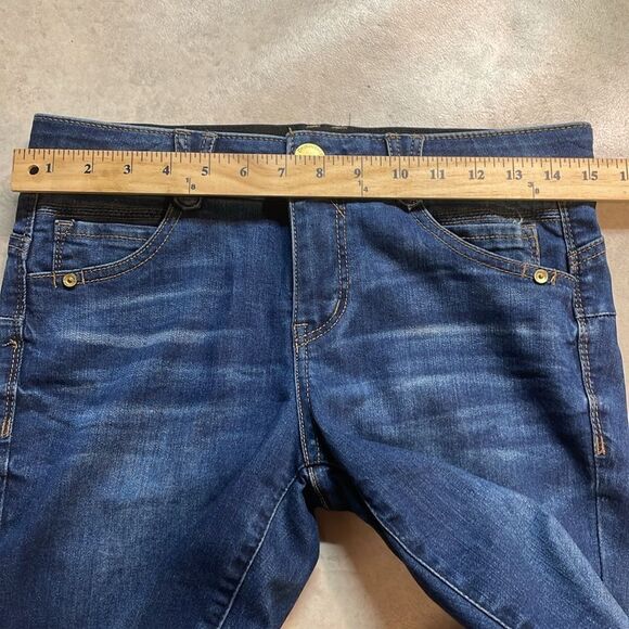 Democracy Womens “Ab” Solution Stretch Dark Wash Skinny Jeans Sz 6 - Picture 6 of 9